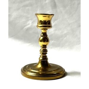 Seiden Solid Brass Candlestick Holder 5" Taper Candle Classic Decor Vintage